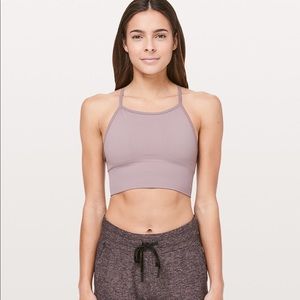 NWOT Lululemon Ebb to Street bra long line